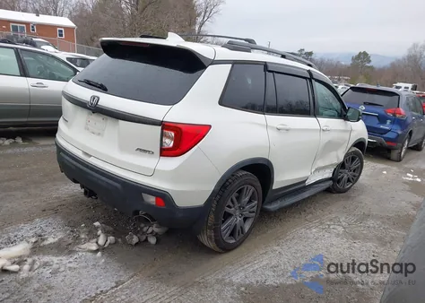 2019 Honda Passport Ex-L из США, поврежденный, VIN 5FNYF8H53KB008887